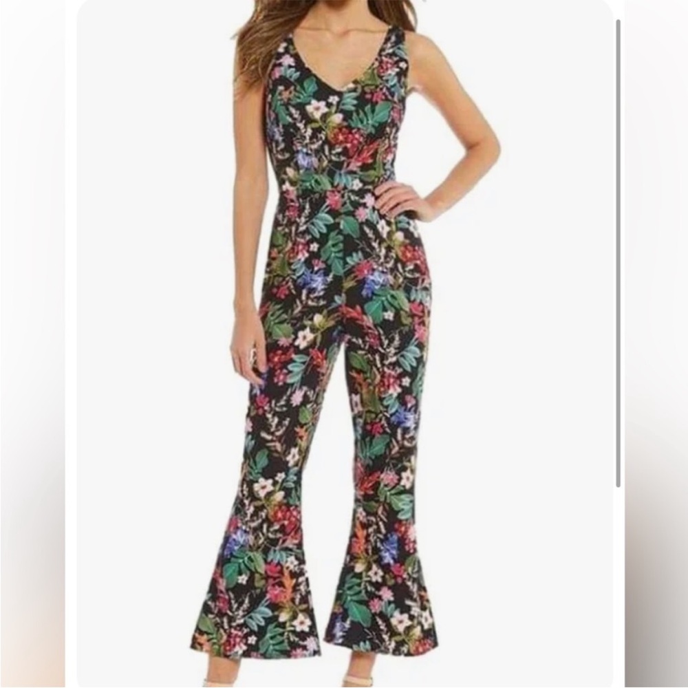 Gianni bini floral jumpsuit size 10